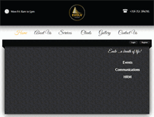 Tablet Screenshot of evolvafrica.com